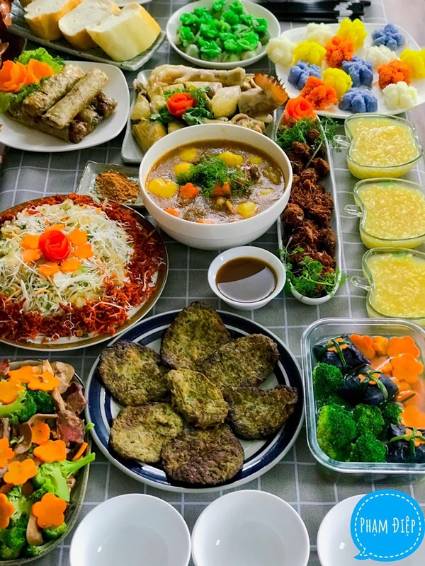 Mâm cơm cúng Táo quân tươm tất của các gia đình Việt-3