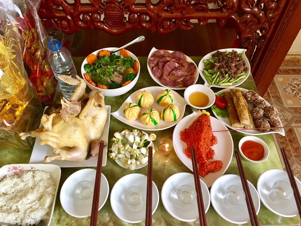 Mâm cơm cúng Táo quân tươm tất của các gia đình Việt-6