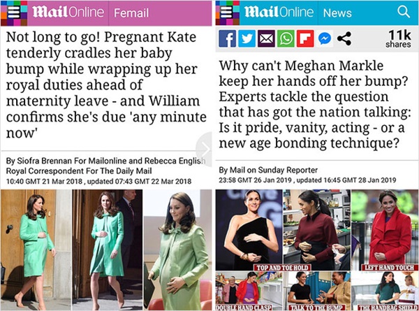 ​​​​​​​Bằng chứng cho thấy Kate là Công nương quốc dân còn Meghan Markle thì luôn bị báo chí dìm hàng, đặt lên bàn cân so sánh với chị dâu hoàn hảo-2