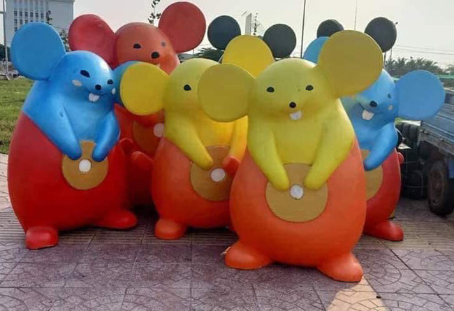 Linh vật chuột vàng có tạo hình kỳ lạ khiến dân mạng hài hước: Không khí Halloween vẫn còn đây mới đúng!-8