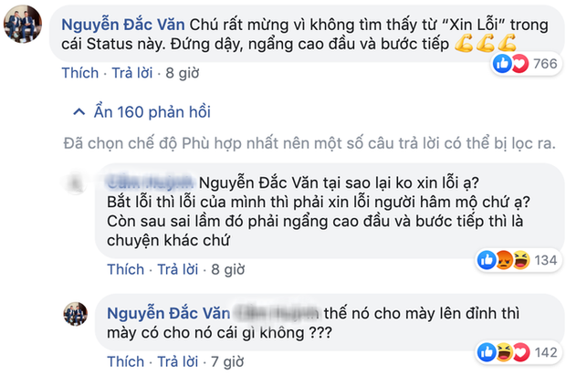 Người chú của Bùi Tiến Dũng phát biểu phản bác cư dân mạng: Rất mừng vì không thấy status của Dũng có lời xin lỗi, người hâm mộ đã cho Dũng được gì?-1