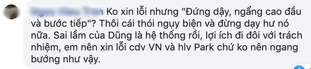 Người chú của Bùi Tiến Dũng phát biểu phản bác cư dân mạng: Rất mừng vì không thấy status của Dũng có lời xin lỗi, người hâm mộ đã cho Dũng được gì?-3