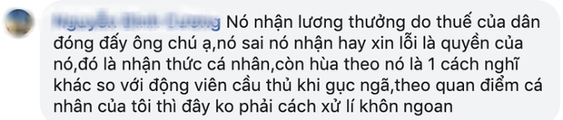 Người chú của Bùi Tiến Dũng phát biểu phản bác cư dân mạng: Rất mừng vì không thấy status của Dũng có lời xin lỗi, người hâm mộ đã cho Dũng được gì?-5