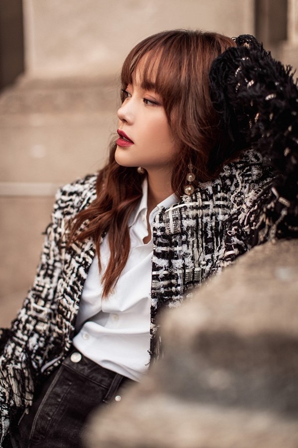 Minh Hằng sành điệu, khoe eo thon dáng chuẩn xuống phố, tiết lộ kế hoạch đón Tết-9