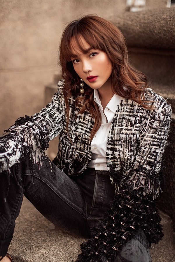 Minh Hằng sành điệu, khoe eo thon dáng chuẩn xuống phố, tiết lộ kế hoạch đón Tết-11