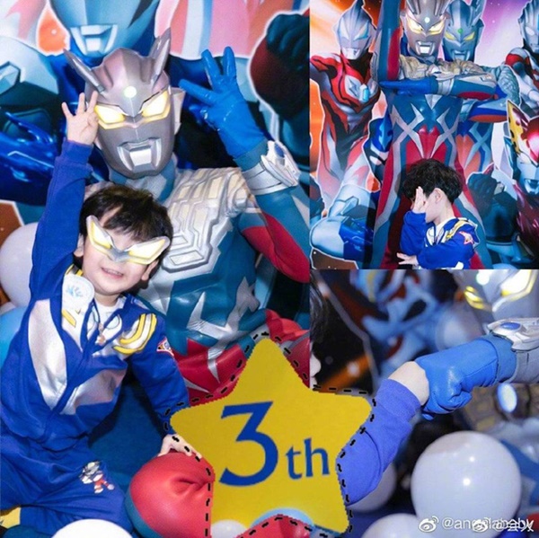 Mừng sinh nhật quý tử 3 tuổi, Angela Baby - Huỳnh Hiểu Minh không đả động đến nhau, thân ai người nấy chúc mừng-1