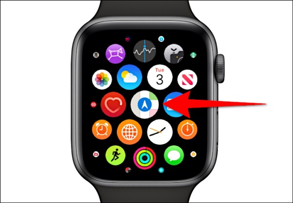 Cách xem bản đồ trên Apple Watch-2