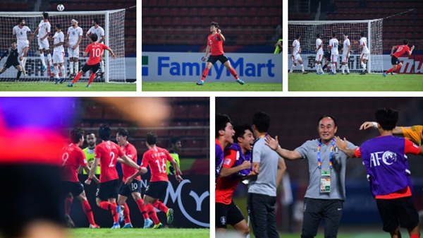 Tái hiện chung kết Thường Châu của U23 Việt Nam, Hàn Quốc vào bán kết siêu kịch tính-3