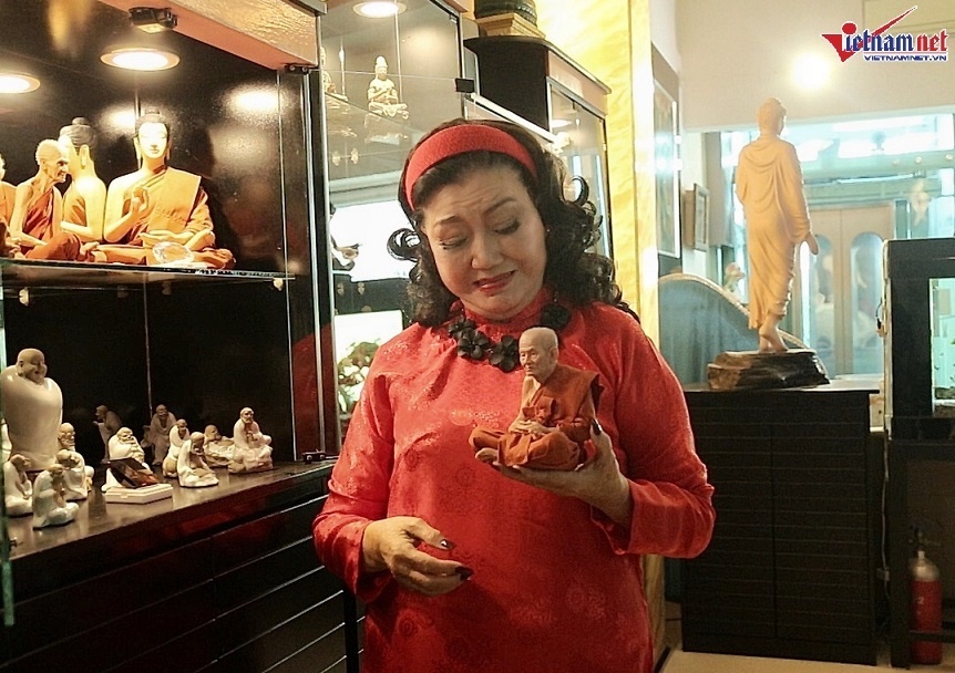 Nhà hơn 50 năm tuổi trưng bày hàng trăm tượng Phật của NSND Kim Cương-9