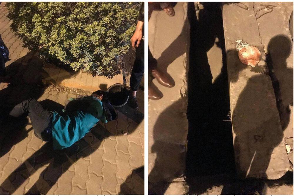 Xót xa cảnh thanh niên Grabbike nằm gục bên túi bún còn nóng trên đường giá lạnh-2