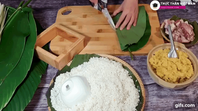 Học cách gói bánh chưng đơn giản đẹp triệu like nhìn qua thôi ai cũng có thể trở thành sư phụ-4