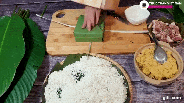 Học cách gói bánh chưng đơn giản đẹp triệu like nhìn qua thôi ai cũng có thể trở thành sư phụ-9