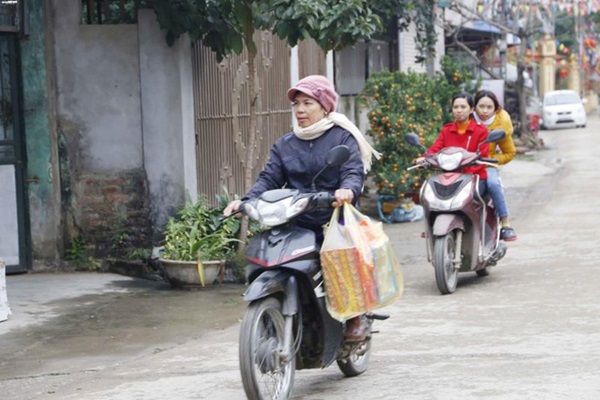 Người dân Đồng Tâm trưng đào, quất hối hả chuẩn bị đón Tết-5