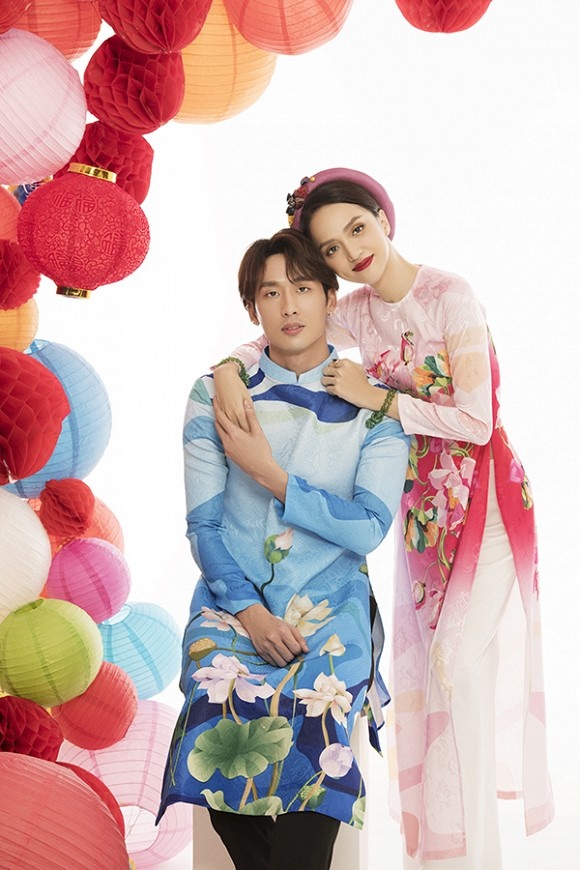 Tan chảy trước loạt khoảnh khắc Hương Giang e ấp, tình tứ tựa vai áp má Tuấn Trần-3