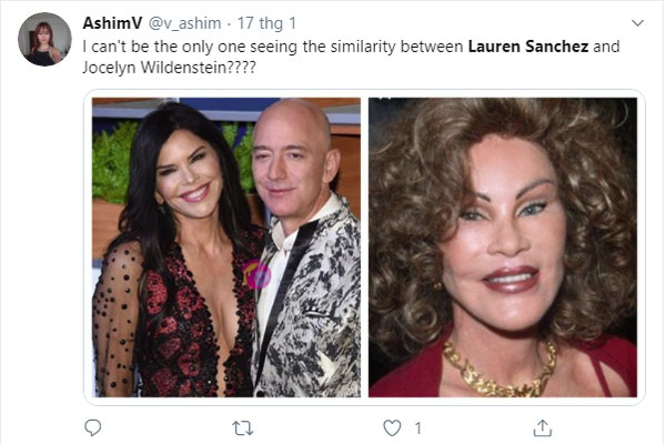 Khoảnh khắc người tình tỷ phú Amazon diễn quá đà trước ống kính với đôi môi biến dạng gây xôn xao cộng đồng mạng-2