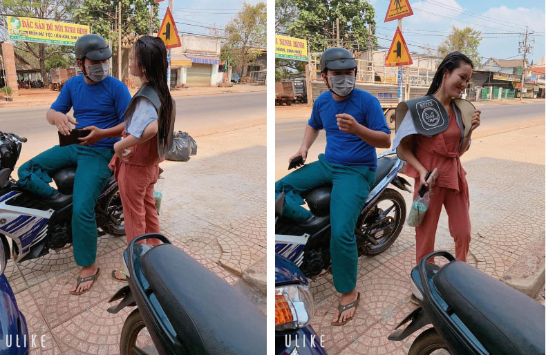 Chồng nhà người ta ship trà sữa chống đói rồi tiếp tế tiền tới tận salon cho vợ làm tóc ngày giáp Tết-2