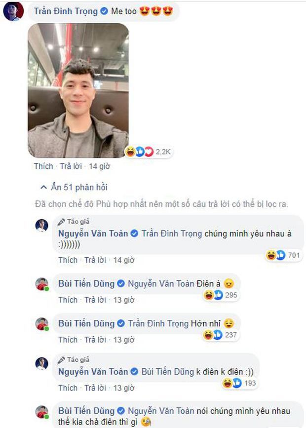 Văn Toàn, Đình Trọng khoe tóc mới đón Tết, gây sốc với phát ngôn: Chúng mình yêu nhau-2