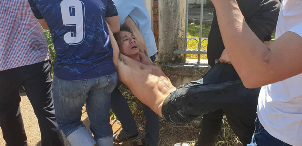 Bắt giữ nghi can trộm mai Tết còn chém trung uý công an thủng bụng-1