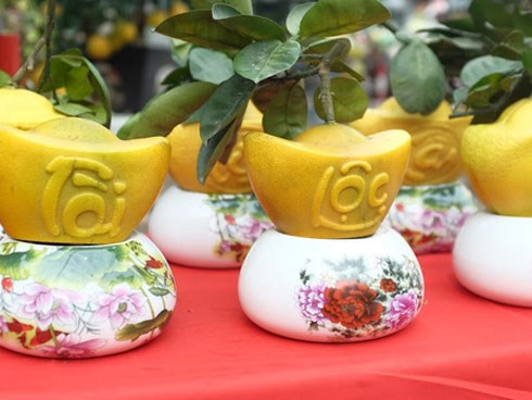 1,5 triệu đồng/thỏi vàng nổi chữ thư pháp “Tài - Lộc” vừa chơi, vừa ăn Tết