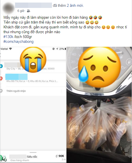 Chưa đến 30 Tết shipper đã nghỉ hết, giá ship tận 90.000 - 100.000 đồng/đơn, cả chủ shop online lẫn khách đành cắn răng rút ví-2