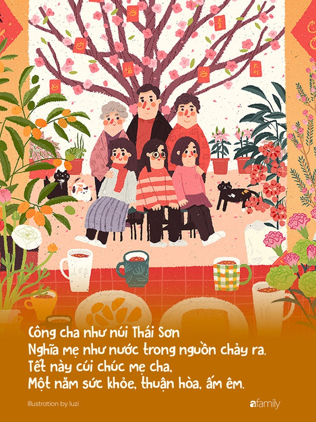 15 bài thơ chúc Tết dễ nhớ dễ thuộc, cha mẹ hãy dạy bé để năm mới thêm may mắn và tràn đầy tươi vui-1