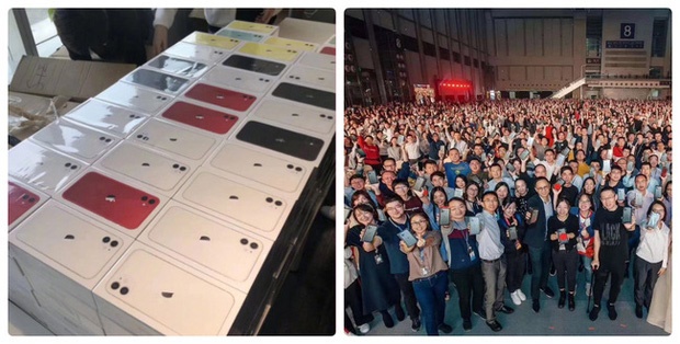 Muôn kiểu thưởng Tết độc lạ của các công ty Trung Quốc: Núi tiền 990 tỷ, vàng miếng, cần tây và cả... quan tài!-4