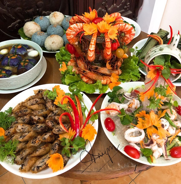 Gợi ý thực đơn mâm cơm chiều 30 Tết đã ngon lại đẹp mắt-1