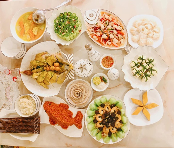 Gợi ý thực đơn mâm cơm chiều 30 Tết đã ngon lại đẹp mắt-7