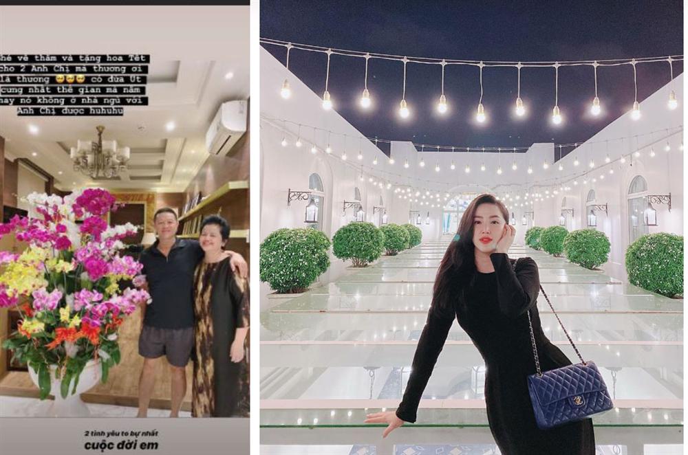 Ngày giáp Tết của những mỹ nhân Việt năm đầu làm dâu: Đàm Thu Trang khoe trang hoàng nhà cửa lộng lẫy, Bảo Thy lại rưng rưng khi về thăm bố mẹ đẻ-2