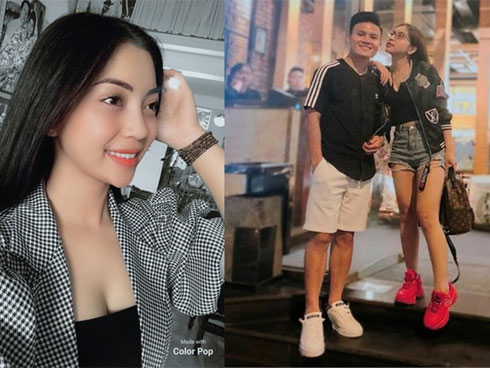 Bạn gái tin đồn Quang Hải xuất hiện thoáng qua trong đám cưới Văn Đức nhưng nhan sắc giữa ảnh tự chụp và ảnh được tag của cô nàng lại gây tranh cãi-6