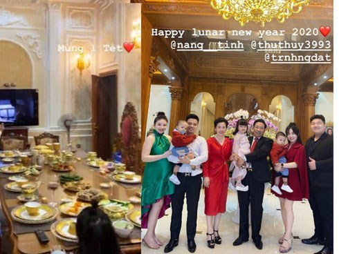 'Cô dâu 200 cây vàng' hé lộ hình ảnh bên trong lâu đài 7 tầng ở Nam Định, bàn ăn với bát đũa nhìn như dác vàng loá cả mắt