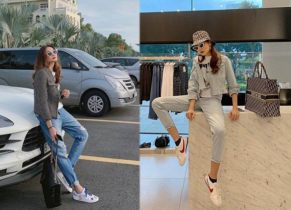 Học hỏi cặp đôi Thanh Hằng Hồ Ngọc Hà lên đồ chơi tết đơn giản mà siêu sang-4