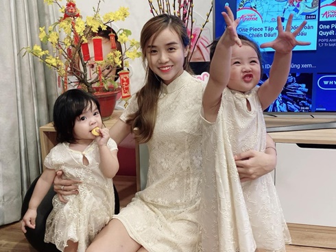 Vợ Hoài Lâm đáp trả khi con gái bị bình luận về ngoại hình-2