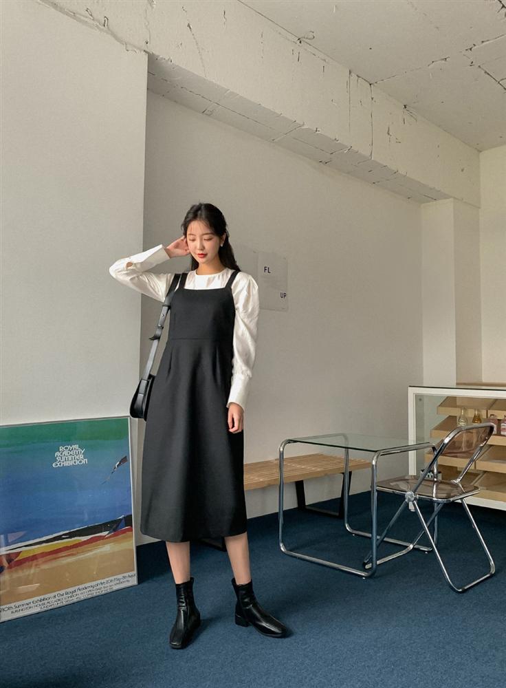 Combo váy áo được gái xinh xứ Hàn diện nhiệt tình nhất đợt này: Hack tuổi siêu ổn và thừa điểm thanh lịch để diện đến công sở-2