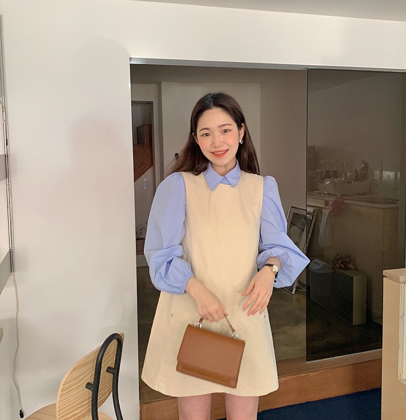 Combo váy áo được gái xinh xứ Hàn diện nhiệt tình nhất đợt này: Hack tuổi siêu ổn và thừa điểm thanh lịch để diện đến công sở-4