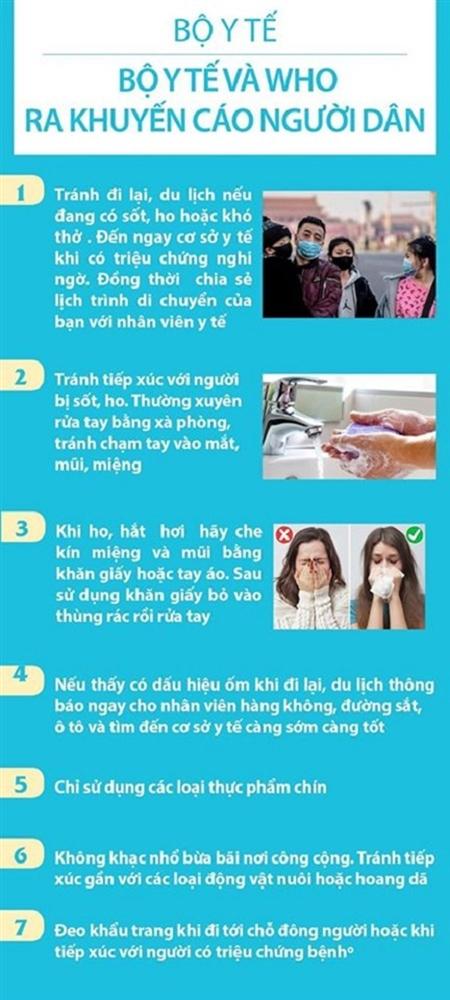 Khuyến cáo mới nhất phòng chống dịch virus corona của Bộ Y tế-1