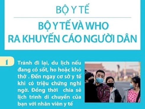 Khuyến cáo mới nhất phòng chống dịch virus corona của Bộ Y tế