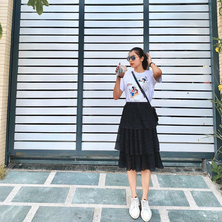 12 ý tưởng diện chân váy dài cực xinh và sang từ sao Việt bạn có thể diện quanh năm được-11