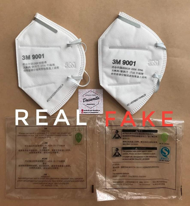 Lợi dụng dịch cúm virus Corona bán khẩu trang 3M giả và đây là những mẹo nhỏ giúp bạn phân biệt để đảm bảo an toàn sức khỏe-5
