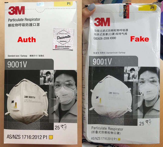 Lợi dụng dịch cúm virus Corona bán khẩu trang 3M giả và đây là những mẹo nhỏ giúp bạn phân biệt để đảm bảo an toàn sức khỏe-6