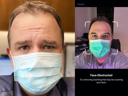 Người Trung Quốc than phiền Face ID vô dụng vì virus corona