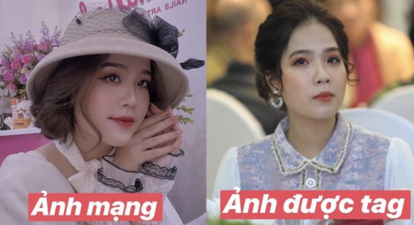 Bạn gái tin đồn Quang Hải xuất hiện thoáng qua trong đám cưới Văn Đức nhưng nhan sắc giữa ảnh tự chụp và ảnh được tag của cô nàng lại gây tranh cãi-5