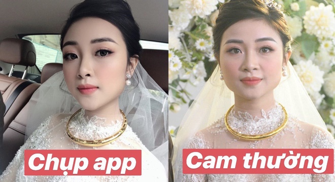 Nhan sắc vợ Văn Đức khi không dùng app chỉnh ảnh: Liệu có cân được camera thường?-1