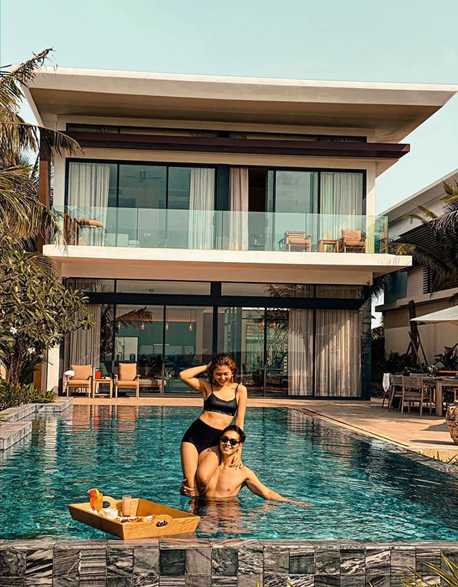 Loạt ảnh tình bể tình của Chúng Huyền Thanh và chồng hơn 7 tuổi-11