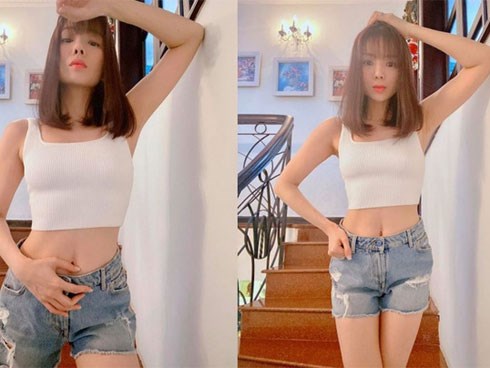Cận kề tuổi 40, Lệ Quyên vẫn sở hữu thân hình gợi cảm và nhan sắc tươi trẻ