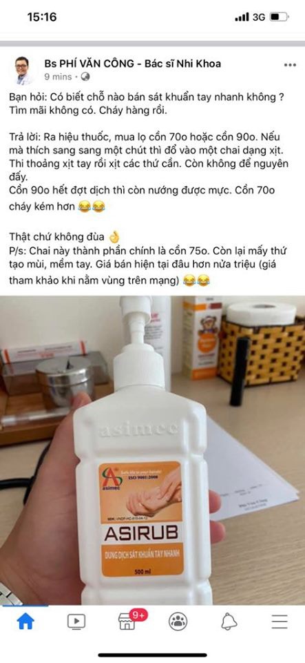 Không phải điên cuồng” lùng mua nước rửa tay khô vì đại dịch virus Corona bùng phát, chỉ cần rửa tay bằng dung dịch chứa thành phần này là chuẩn nhất rồi!-3