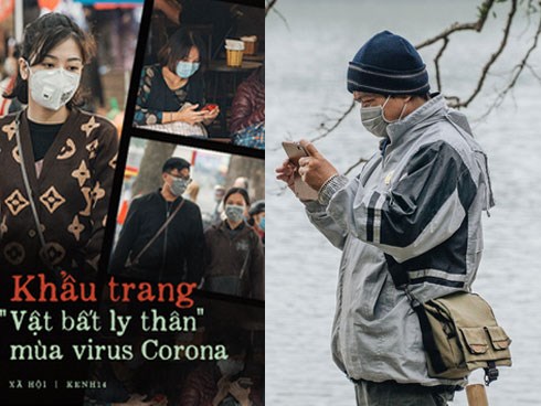 Người Hà Nội giữa thời điểm phức tạp của đại dịch virus Corona: Đi siêu thị, uống cafe hay dạo phố đều không thể thiếu khẩu trang