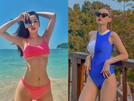 Mỹ nhân Việt thi nhau khoe dáng với bikini: Dăm ba cái Tết không thể làm body các cô bớt đẹp