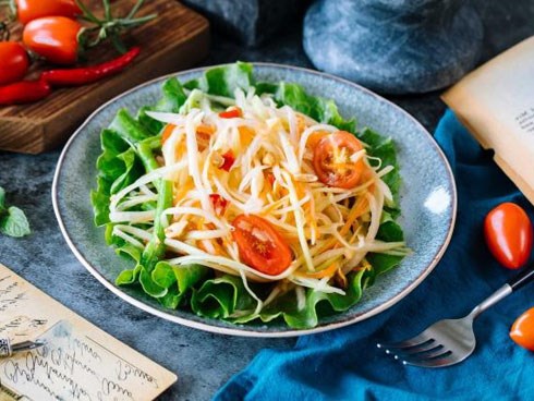 Người Thái có món nộm đu đủ ngon nổi tiếng, học ngay cách làm vì cực dễ!