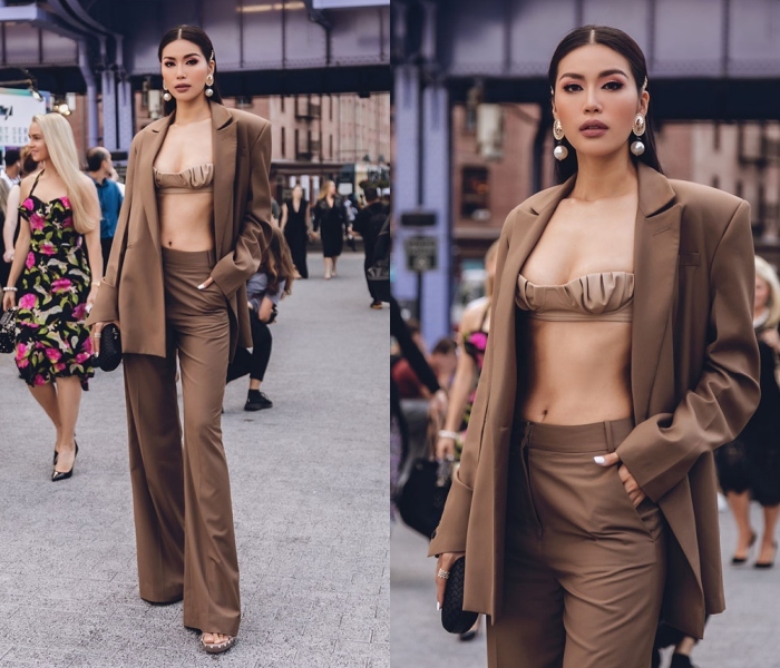 Hà Hồ diện đồ kín bưng, Minh Tú hở bạo với nịt ngực-2